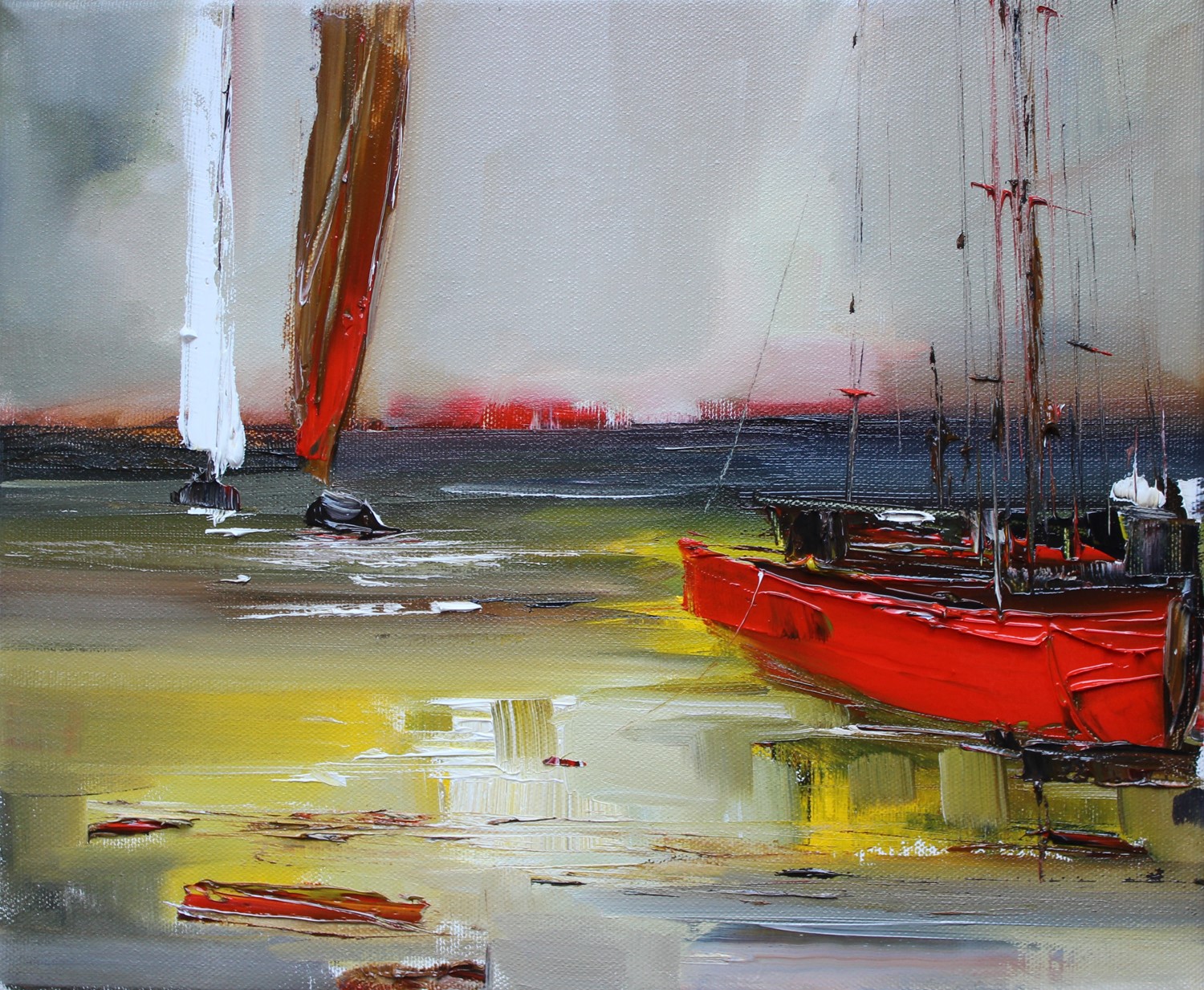 'Resting at the Shore ' by artist Rosanne Barr